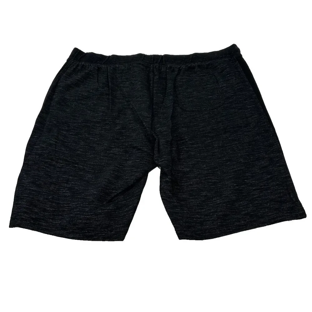 Tommy Bahama Men's Knit Shorts Dark‎ Gray Elastic Waist, Size 2XLT/2TGL